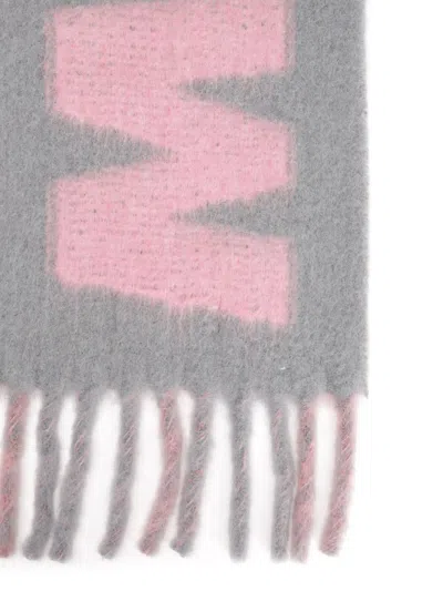 Marni Alpaca And Wool Scarf Scarves And Foulards Multicolor