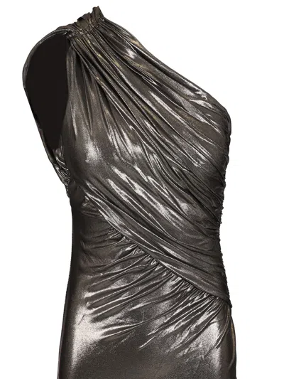 Rick Owens Silver Amira Minidress