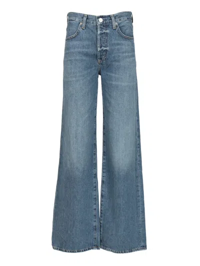 Citizen Of Humanity Paloma Baggy Jeans In Blue