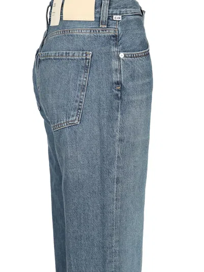 Citizen Of Humanity Paloma Baggy Jeans In Blue