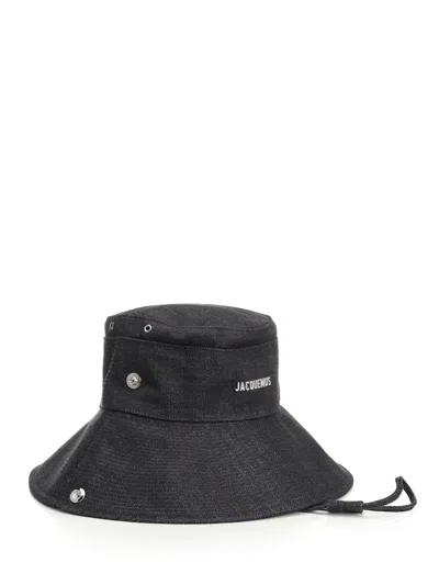 Jacquemus Artichaut Explorer Hat Hats Blue In Black