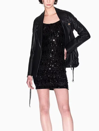 Armani Exchange Womens Vestito 6gya23 In Black