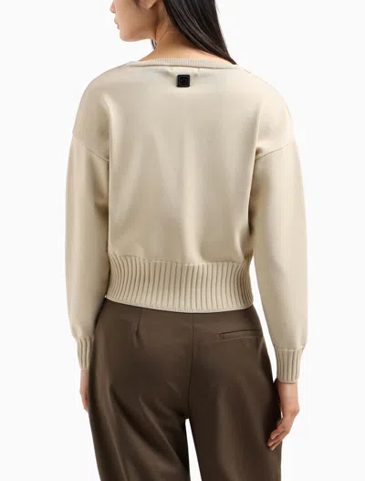 Armani Exchange Sweaters In Neutral
