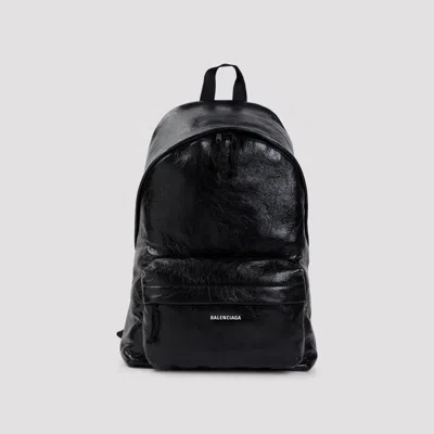 Balenciaga Black Explorer Backpack