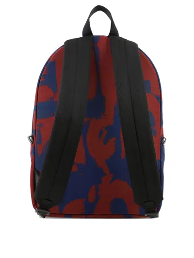 Alexander Mcqueen Graffiti Logo Metropolitan Backpack In Multi