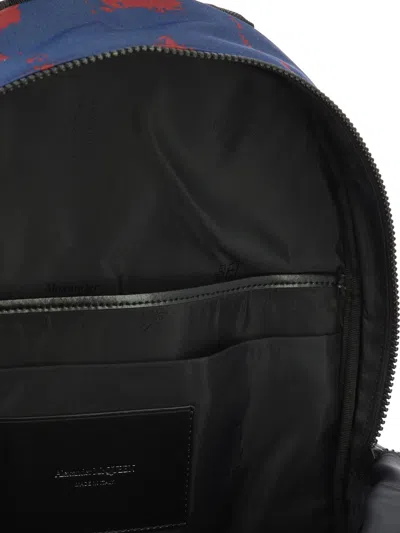 Alexander Mcqueen Graffiti Logo Metropolitan Backpack In Multi