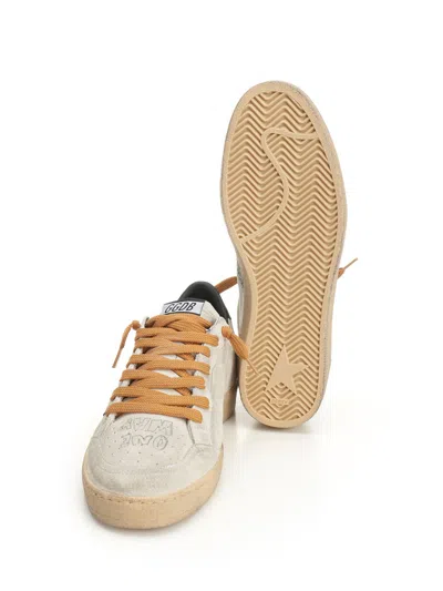 Golden Goose Ballstar Suede Upper Toe Tongue And Spur Leather Star And Heel Sneakers Black