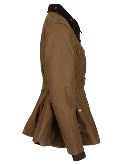 Baracuta X Barbour Barbour X Erdem Constance Waxed Jacket Jackets Beige