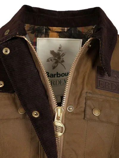 Baracuta X Barbour Barbour X Erdem Constance Waxed Jacket Jackets Beige