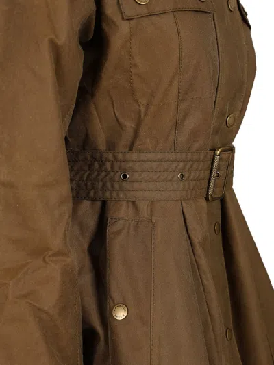 Baracuta X Barbour Barbour X Erdem Constance Waxed Jacket Jackets Beige