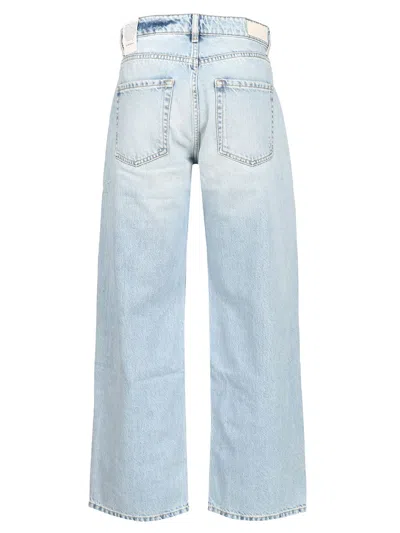 Icon Denim Bea Wide Leg Jeans In Blue