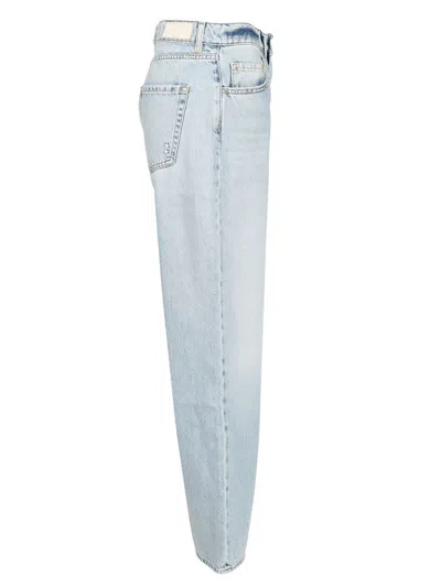 Icon Denim Bea Wide Leg Jeans In Blue