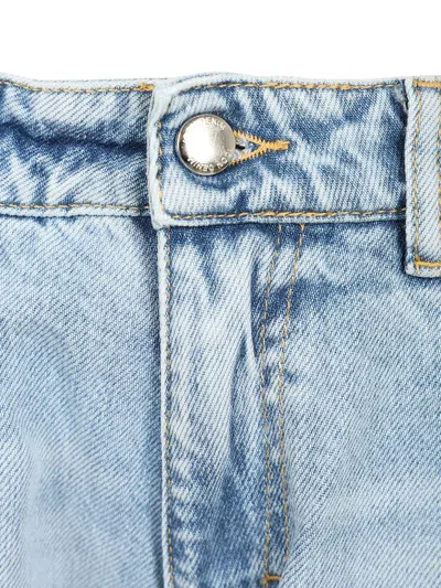 Icon Denim Bea Wide Leg Jeans In Blue