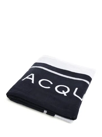 Jacquemus Beach Towel Swimwear Blue In Black