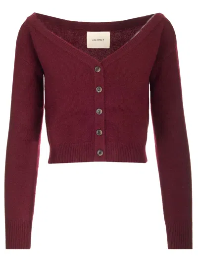 Lisa Yang Long-sleeved Knitted Cardigan