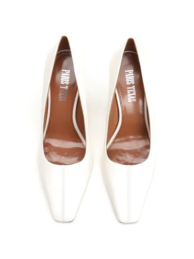 Paris Texas Pumps In Off-white Leather