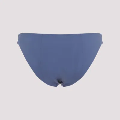 Eres High-cut Blue Bikini Bottom With Low Waist Design