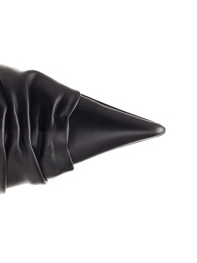 Alexander Mcqueen Birdee 105 Ruched Ankle Boots