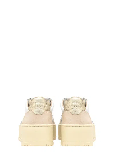 Autry 40mm Medalist Low-top Trainers In White