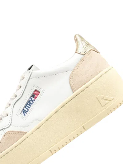 Autry 40mm Medalist Low-top Trainers In White