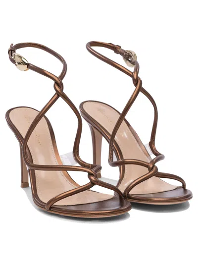 Gianvito Rossi Black Mamba 85 Sandals
