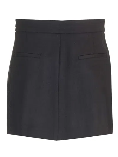 P.a.r.o.s.h Pleated Skirt In Black