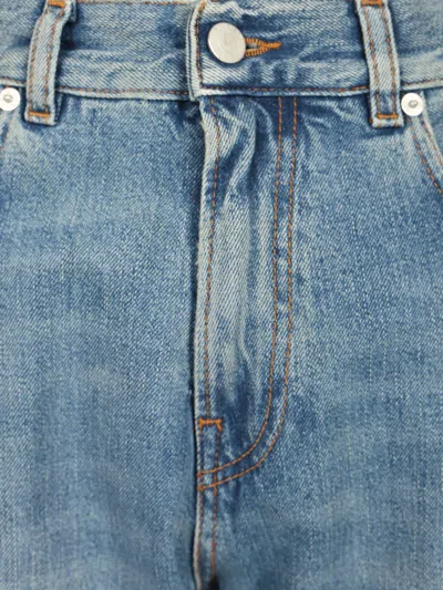 Haikure 'bonnie' Loose Fit Jeans In Blue