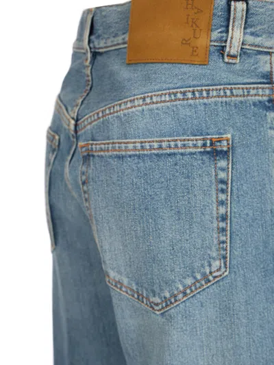 Haikure 'bonnie' Loose Fit Jeans In Blue