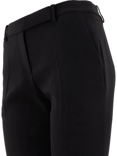 Alexander Mcqueen Bootcut Trousers In Black