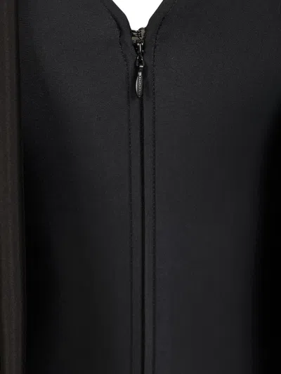 Balenciaga Lace Up Blouse Coats Black