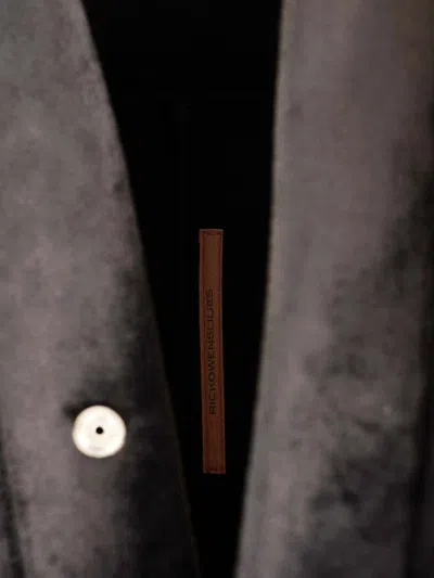 Rick Owens Boxy Fit Jacket Jackets Black In Black