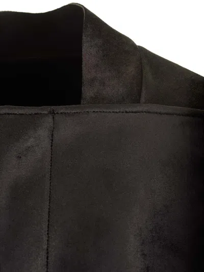 Rick Owens Boxy Fit Jacket Jackets Black In Black