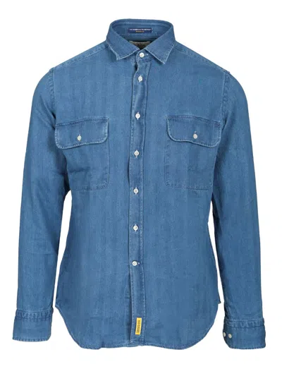 Bd Baggies Alfred Denim Shirt Jacket In Blue