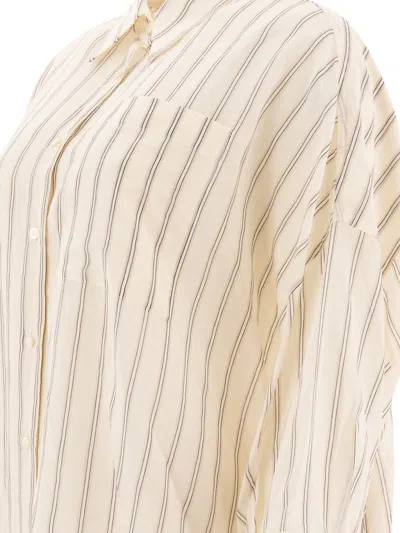 Brunello Cucinelli Camicia Con Dettaglio Catena Di Monili Shirts