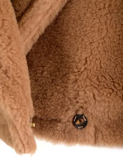 Max Mara Gardone Camel Hair And Silk Teddy Coat