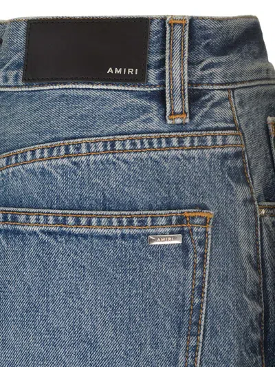 Amiri Cargo Jeans In Blue