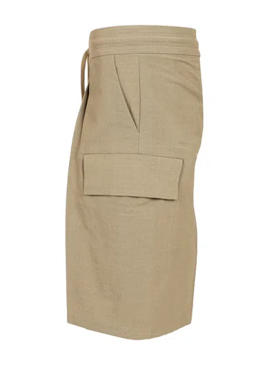 Fear Of God Cargo Shorts With Knee Length And Pleat Detailing