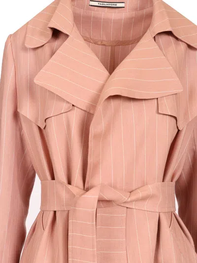 Tagliatore Carola Long Trench Coat