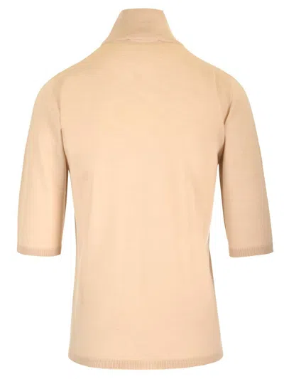 Max Mara Cecina Sweaters And Cardigans Beige