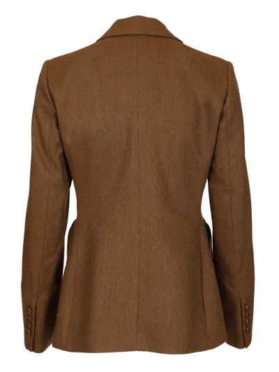 Blazé Milano Charmer Blazer Jackets Brown In Brown