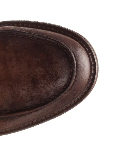 Corvari Chelsea Boot Lace-up Shoes Brown