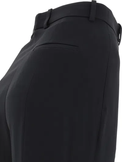 Alexander Mcqueen Alexander Mc Queen Cigarette Trousers In Black