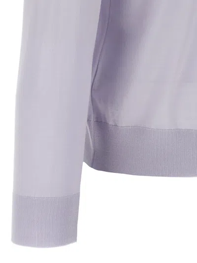 Kiton Ribbed Cuffs And Hem Polo Shirt