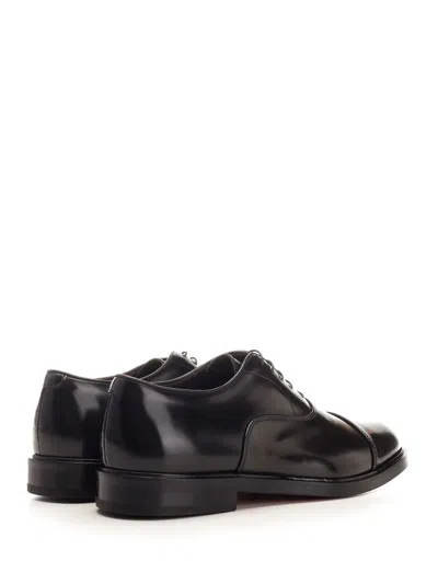 Corvari Classic Oxford Shoe Lace-up Shoes Black