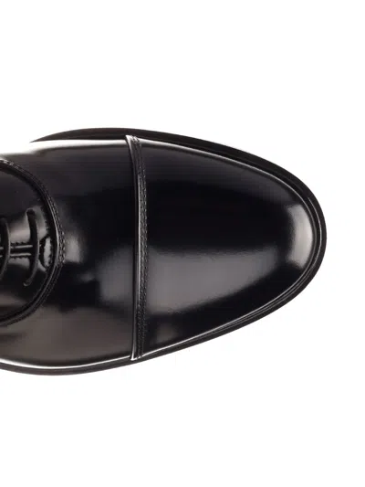 Corvari Classic Oxford Shoe Lace-up Shoes Black