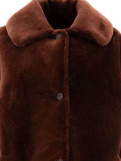 B&w Coats In Brown