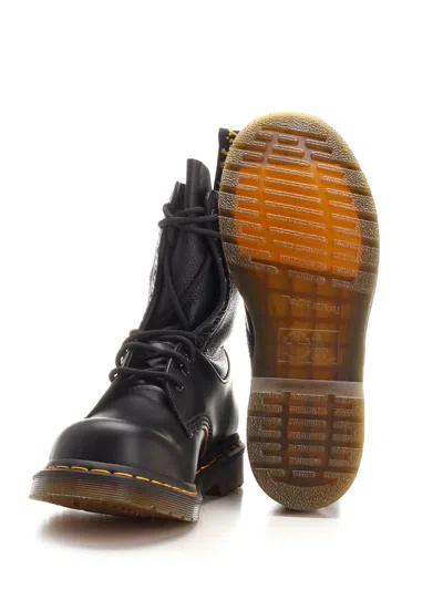 Mm6 X Dr. Martens Combat Boots Black
