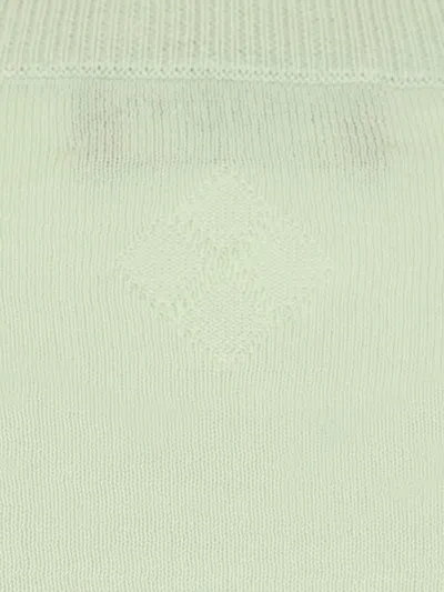 Ballantyne R Neck T-shirt Slim Fit Cotone Verde Chiaro
