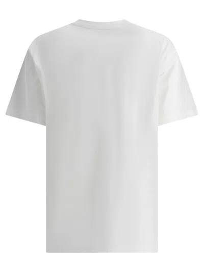Burberry Women White Jersey Checked Twill-trimmed Cotton-jersey T-shirt Tee Shirt