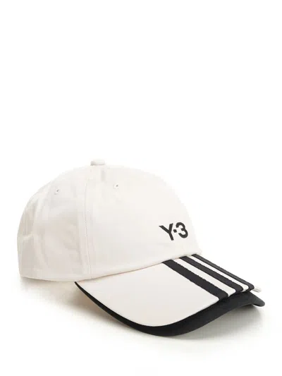 Y-3 Hats In Beige Cotton